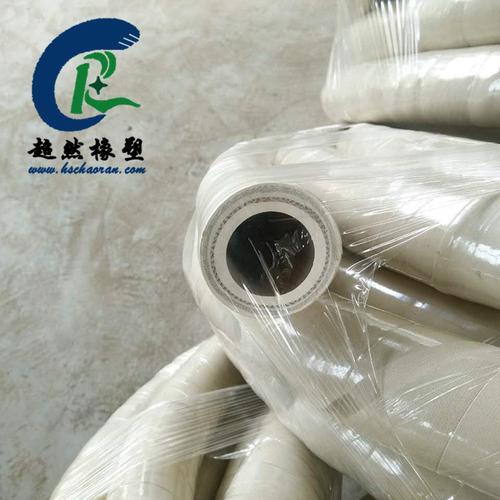 橡塑制品有限公司河北 衡水定制 白色波纹橡胶管 食品酒厂用白色胶管