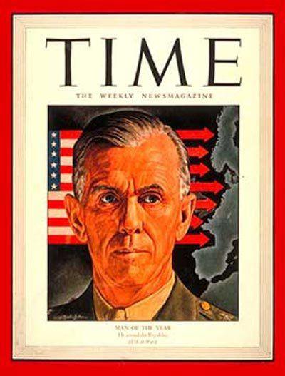 历年《时代》周刊年度人物(下)(1927-1959)