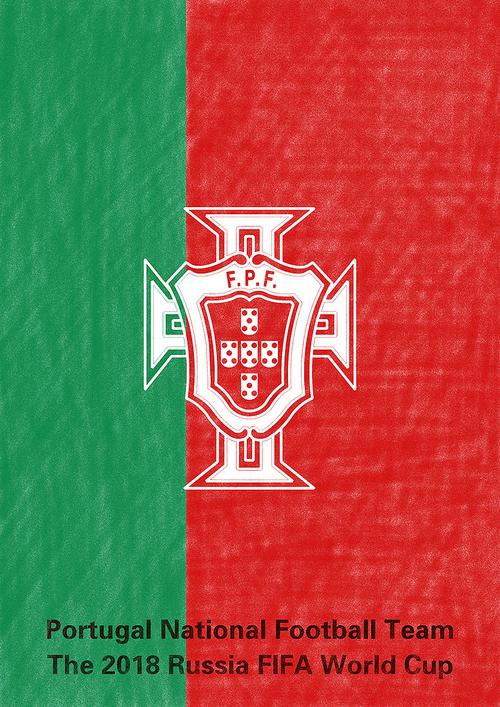 2018年世界杯绘画系列——巡礼欧洲冠军葡萄牙队