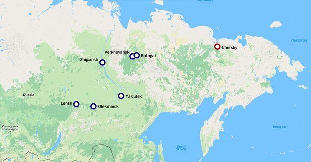 在上扬斯克市(verkhoyansk),当气温下降到零下51度时,只有13岁以下的