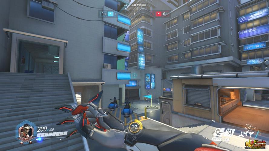 《守望先锋》漓江塔夺旗模式技巧介绍