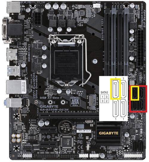 技嘉b250mds3hsata1在哪