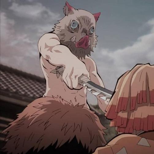 「第90期」动漫男头:鬼灭之刃 嘴平伊之助无水印男生头像