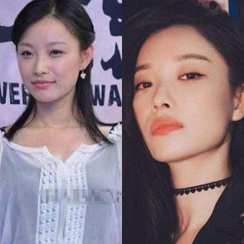 倪妮新旧照片对比明显,从普通女孩到完美逆袭,一般人