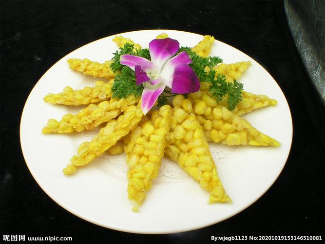 香酥玉米烙图片
