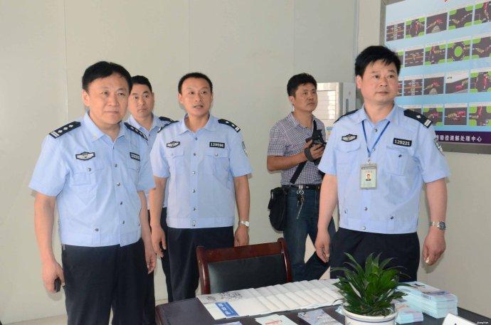 红发在中队的博客341——邳州市公安局考察团到姜堰大队考察执法规范