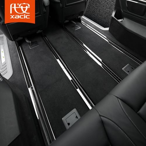 上坡车品专营店座椅滑轨保护条改装 v260l v260 款奔驰 18 16 奔驰