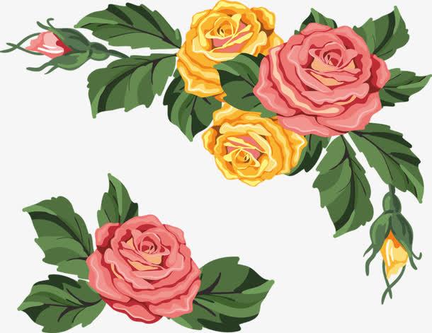 关键词 : 创意,卡通,手绘,月季花