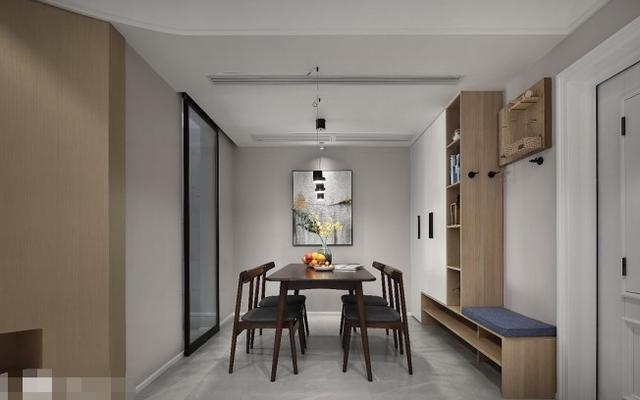 餐厅的装修风格要符合整个的家居风格,如果自己有一些想法,可以与设计