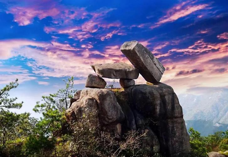 缙云大南乡石牛山大洋山风光