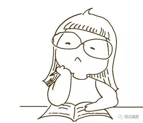 形容记忆力差的简笔画