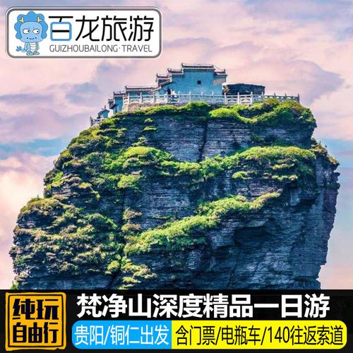铜仁贵阳出发梵净山纯玩一日游含索道蘑菇石红云新金顶贵州旅游