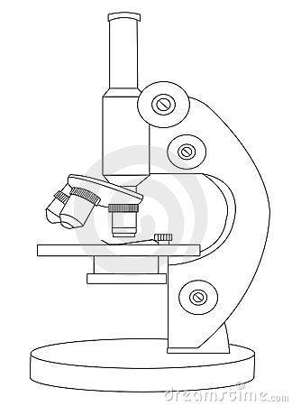 显微镜简笔画详细