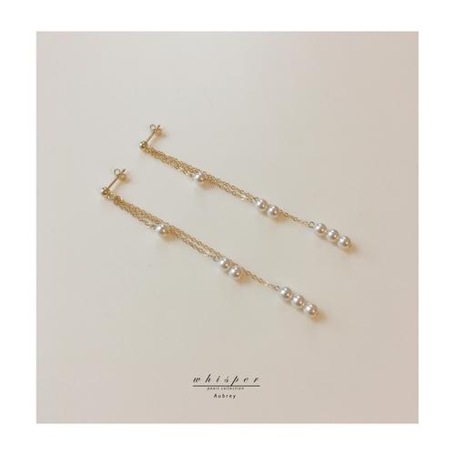 925sterlingsilverdoublepearlpearlearrings双珠珍珠耳钉