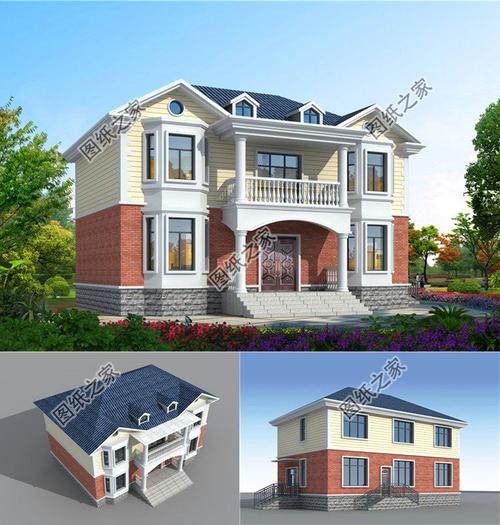 农村建房二层楼设计图,简单大气的好户型,收藏好开春就建房