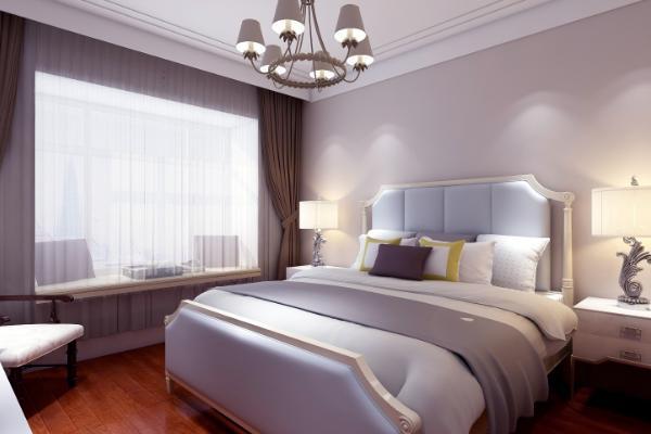 对于小户型的卧室来说,整个空间越简约就越好看,视觉空间就会显得