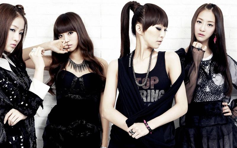 sistar女孩,黑色衣服 iphone 壁纸