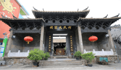 乐从祠堂精心的制作历史的记忆