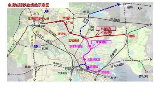 据介绍,京唐城际铁路全长148.