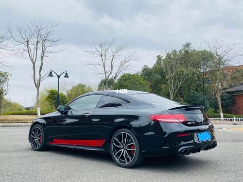 19出厂,19年上牌,奔驰c43 amg coupe,四驱3.