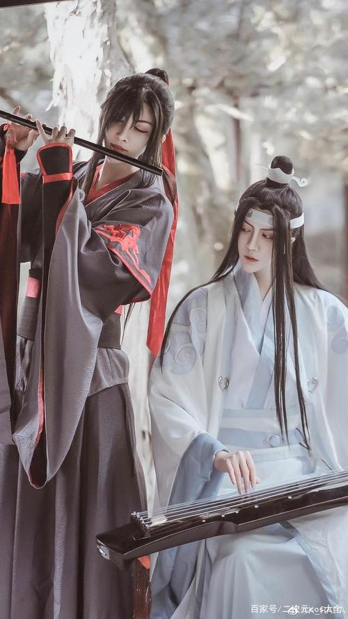 《魔道祖师》魏婴&蓝湛cos,这一幕的美好与惬意,甜到