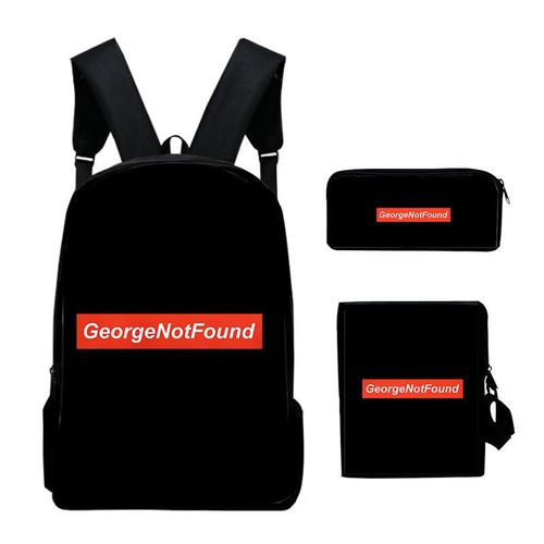 georgenotfound,badboyhalo确诊新冠 2021georgenotfound 背包 单肩包 笔袋三件套书包套装