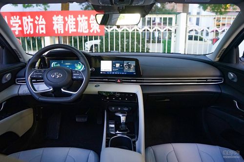 【 现代伊兰特高清图片】_黑色/灰色_内饰_搜狐汽车网