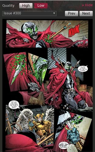 spawn(再生侠)漫画#300期