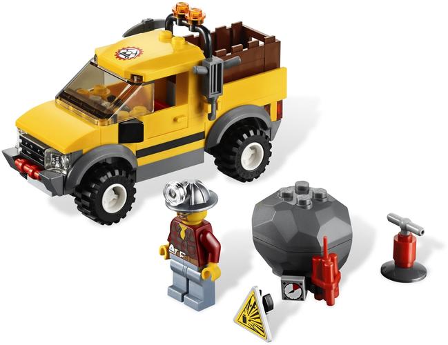 采矿:采矿四驱车(mining 4x4)(乐高lego 4200)