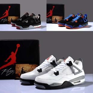 正品乔丹篮球鞋 air jordan 4乔丹4代男鞋aj4乔4低帮运动鞋男潮