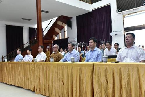 福建省副省长洪捷序一行赴莆田南少林寺调研考察