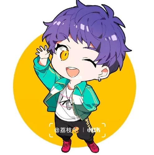 马克笔q版人物/男生卡通(*6106516107*)12_卡通_马克笔