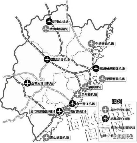 未来五年,福建机场分布资料图 近日,省政府办印发 《关于促进通用
