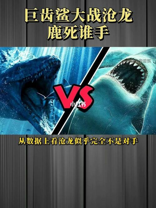 巨齿鲨大战沧龙!谁才是最后的王者?_知识科普_社科