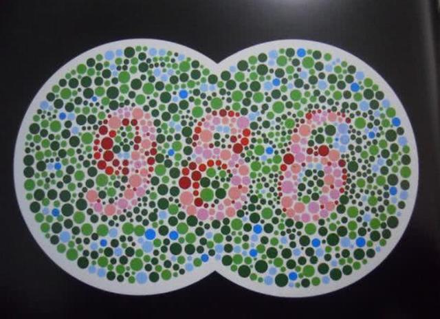 色弱能考驾照吗_考驾照色盲测试图