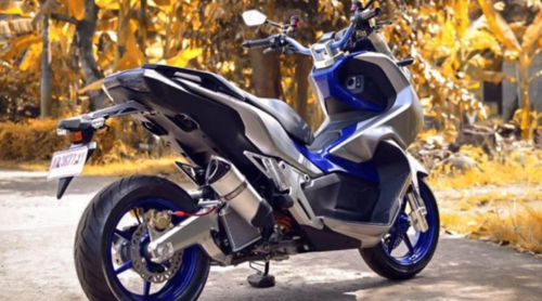 本田adv150深度改装展示,满满的战斗气息