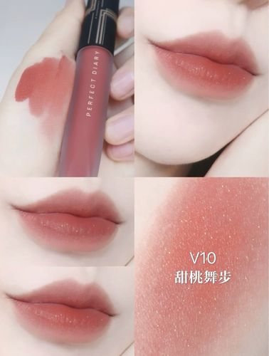 完美日记天鹅绒唇釉莫奈红丝绒金丝绒口红v18v05雾面哑光v08v24