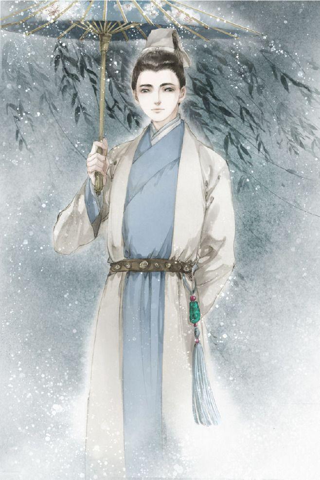 古风男子 古装 美术 原画 男子 古风人物 古代男子 男性 中国风 人物