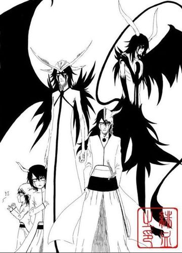 《死神/境界》中"乌尔奇奥拉·西法"归刃状态的图片