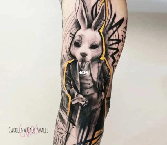 tattoo 纹身图案 兔子_tattoo怎么样_纹身_美妆_彩妆