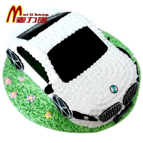 麦力康杭州上海北京天津广州成都生日蛋糕店配送创意宝马汽车定做