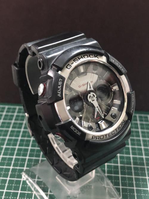 casio カシオ g-shock 5229 ga-200 メンズ腕时计 デジアナ ブラック