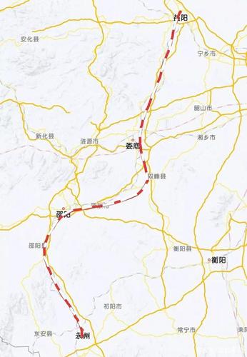 呼南高铁湖南段怎么走?主要修建宜昌至常德段以及益阳