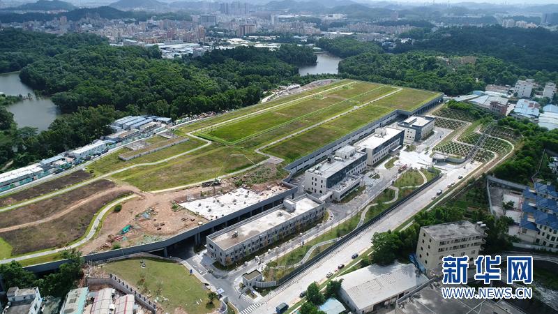深圳地铁4号线观澜停车场竣工