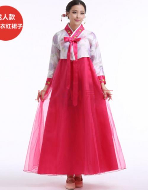 【页巢】女士韩服大长今舞蹈表演传统朝鲜族女服装民族服饰改良韩国