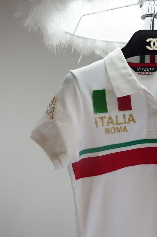 卡帕意大利国旗polo衫 代购精品 2014新款