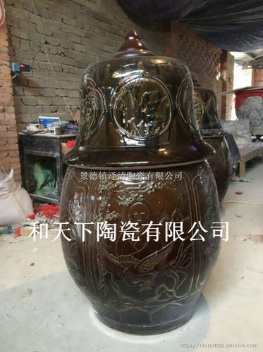 高僧坐化缸景德镇陶瓷坐缸