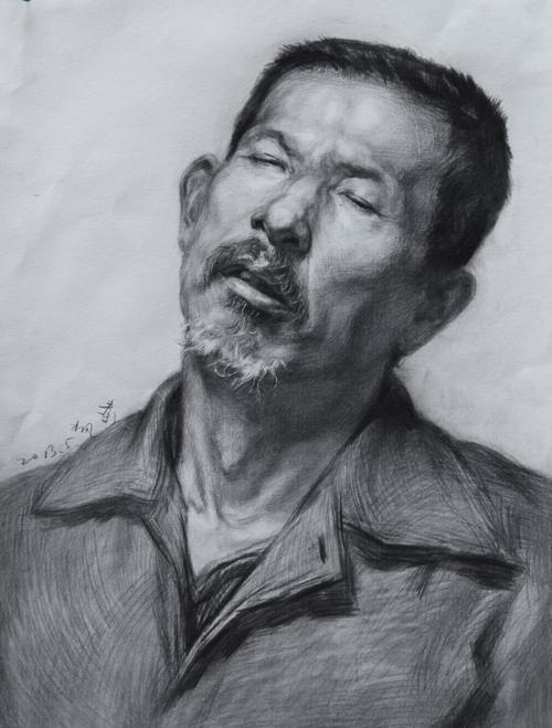 余接彬首届素描研修班学员作品选(2013年)——短期表现