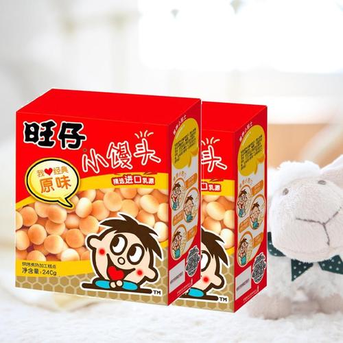 旺旺旺仔小馒头经典原味240g*2