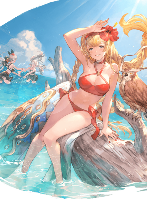 手机 网页游戏综合讨论 碧蓝幻想 [提问求教] 想找一个泳装/浴衣图做